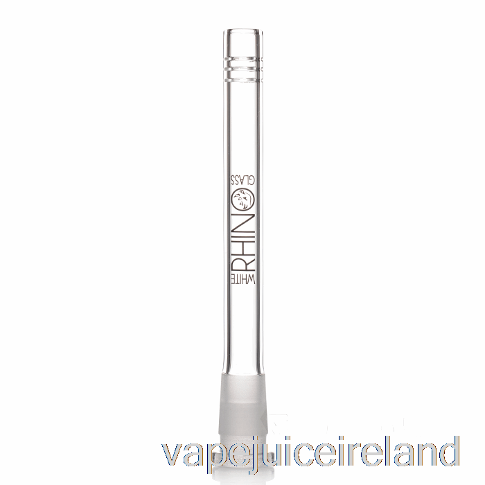 Vape Juice White Rhino 19/14 Glass Downstem 6inch